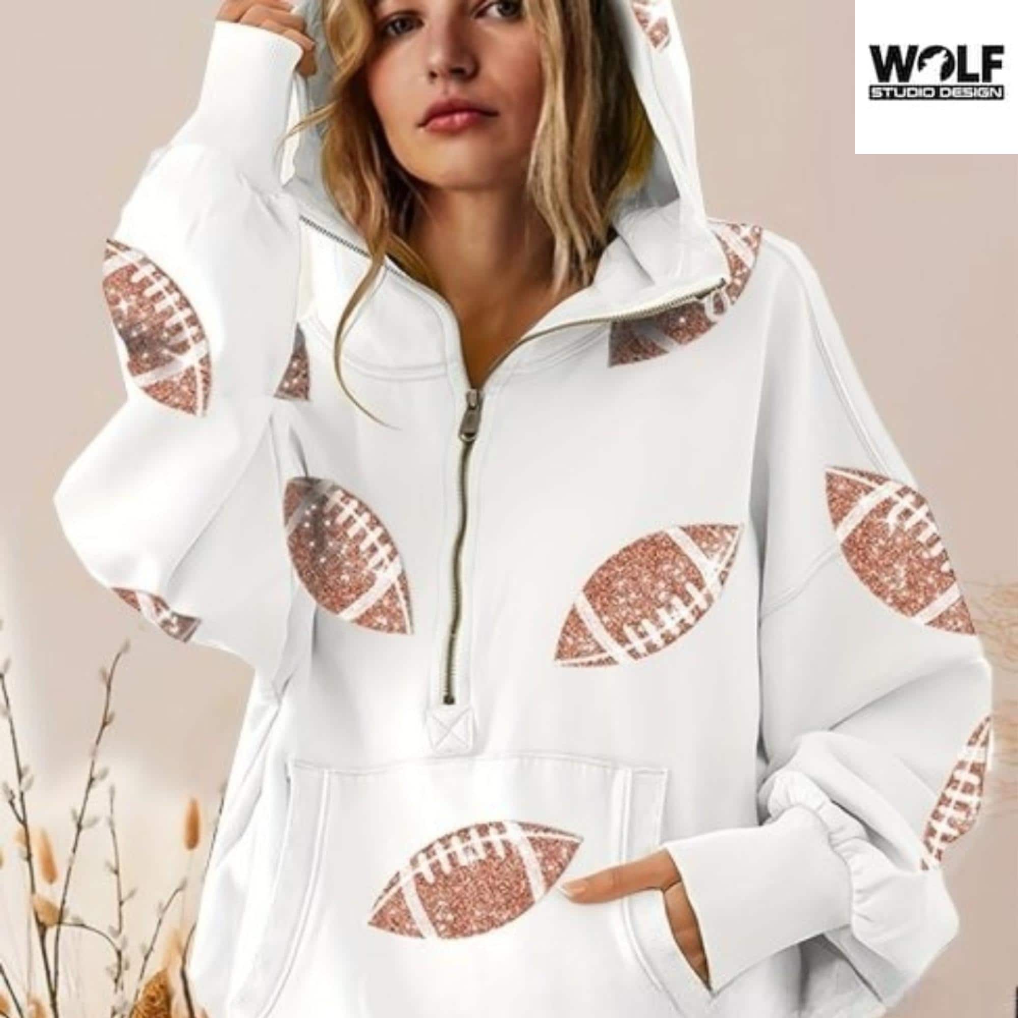 Glitter Half Zip - Etsy