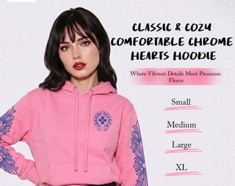 Nieuwe uniseks streetwear klassieke en gezellige comfortabele Chrome Hearts-hoodie
