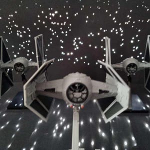 Bandai Star Wars TIE - Geavanceerde 1/72 modelkit geassembleerd en geverfd