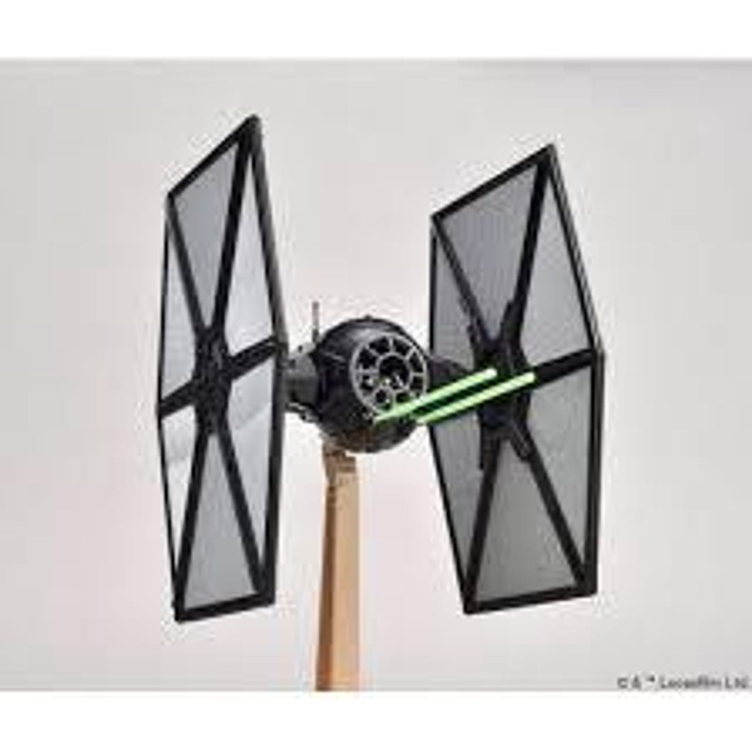 Bandai Star Wars First Order TIE Fighter 1/72 Model Kit Assembled