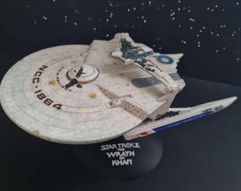 Star Trek Reliant Polarlights Ver. Battle Damage Model Kit assembled & painted