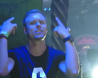 Armin logo dedo camiseta sensación blanca camiseta Armin van buuren como se usa en la camiseta del mañana armin van buuren equilibrio camiseta camiseta