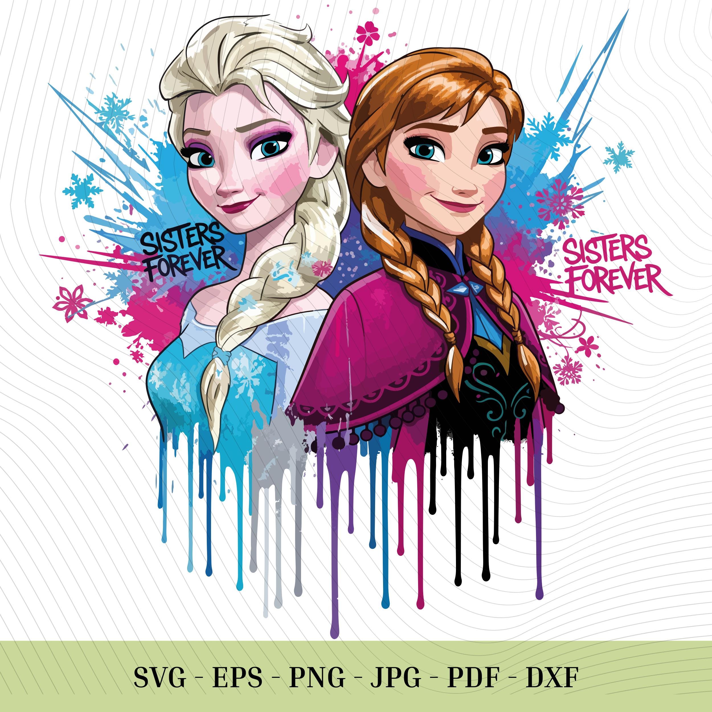 Sisters Forever Shirt Elsa Anna UK