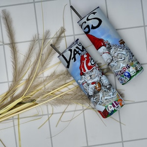 Georgia bulldogs tumbler wrap 20oz Skinny Straight Sublimation Tumbler Png,