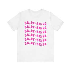 Bride Short Sleeve Tee - Perfect for Bridal Showers, Bachelorette Parties, Engagement Celebrations, Wedding Preps, and Gifts