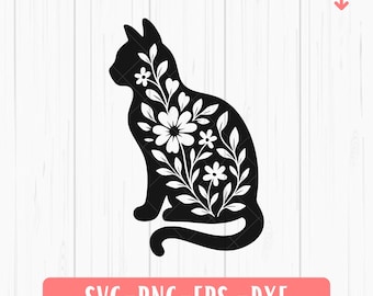 Frango Floral SVG: Arquivo de Corte de Placa de Fazenda para Cricut e Silhouette