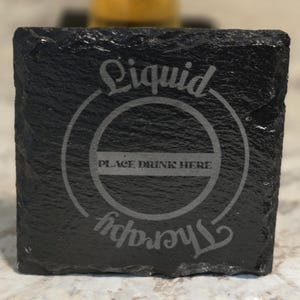 Engraved Slate Coasters