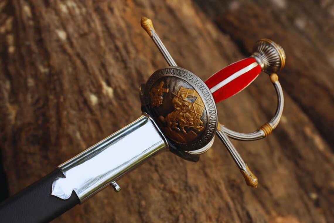 Rapier Sword Renaissance Spanish Musketeer Handmade Rapier Sword