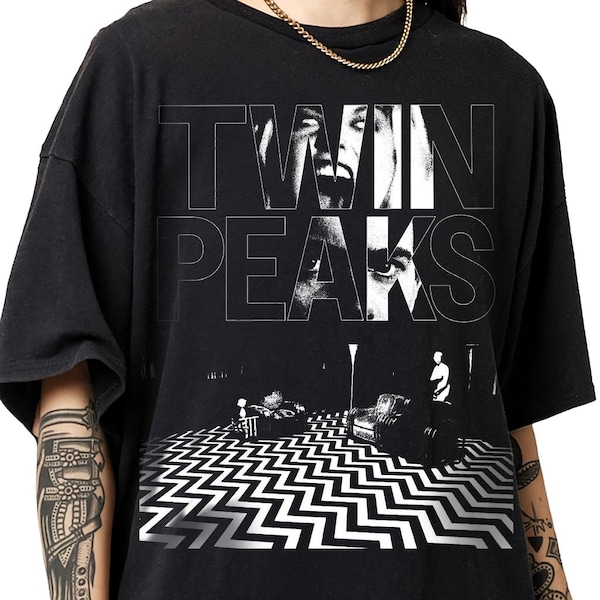 Horror Movie Shirt, TV Show Twin Peaks Unisex Shirt for Men and Women, Movie Graphic Tee