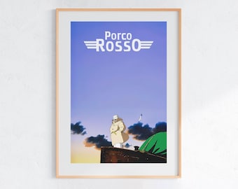 Porco Rosso 1992 Ghibli Japanese Chirashi Movie Poster Flyer B5 - Etsy
