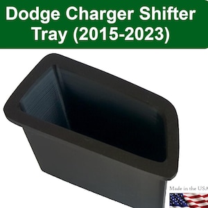 Shifter Tray for Police Dodge Charger (2015-2023) with Stock Center Console
