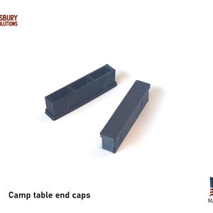 Plastic parts for Wenzel Aluminum Roll Up Camp Table Style 826700 - Made in USA