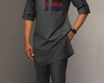 African Men clothing, African Dashiki Set, African Men Wedding Suit, African Wedding,African Print for Men, African Suit, Proms Suit