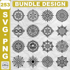 Símbolos de alquimia: archivos SVG y PNG para Cricut (uso comercial, descarga instantánea)