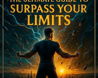 The Ultimate Guide To Surpass Your Limits | 12-Step Men’s System for Discipline, Focus, Confidence & Peak Performance | Instant PDF Guide