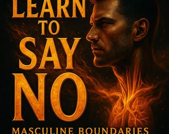 LEARN to SAY NO — Masculine Boundaries System for Men | Stop People-Pleasing, Build Respect, Stand Your Ground | Digital Guide