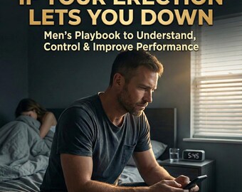 If Your Erection Lets You Down — Men’s Playbook to Understand, Control & Improve Performance | Bedroom Confidence Guide PDF