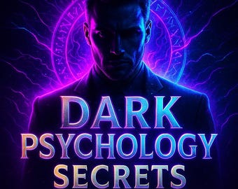 Dark Psychology Secrets | Spot and Counter Manipulation | Persuasion Tactics, Gaslighting, Body Language (Digital Download)