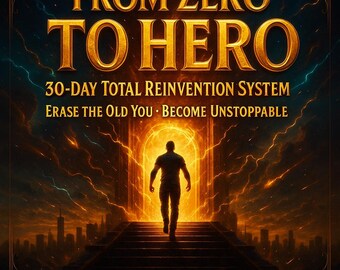 30-Day Reinvention System – Build Discipline & Confidence (Digital PDF Guide)