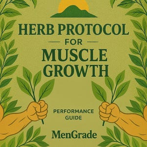 Herb Protocol for Muscle Growth: Natural Anabolic Stack Guide (PDF Download)