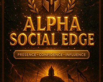 Men's Confidence & Charisma Guide: Unlock Social Power (PDF Download)