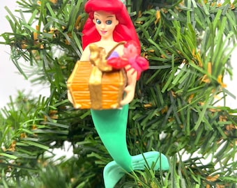 Disney Mała Syrenka Ariel Grolier Vintage Kolekcjonerska Ozdoba