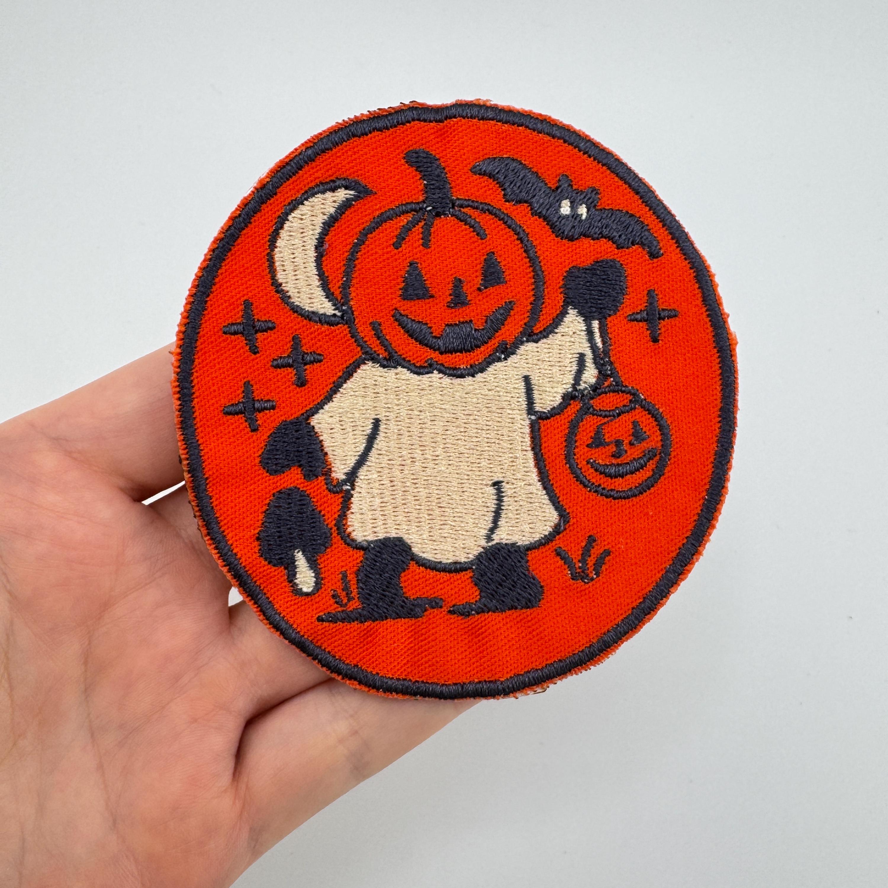 Diseño PNG Y SVG De Calabaza De Insignia De Halloween Para Camisetas