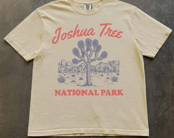 Comfort Colors Joshua Tree National Park T-Shirt, Vintage Desert Tee