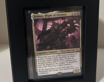 Custom Solid Color Commander Deck Box — 3D Printed TCG Card Case (Multiple Colors Available!)