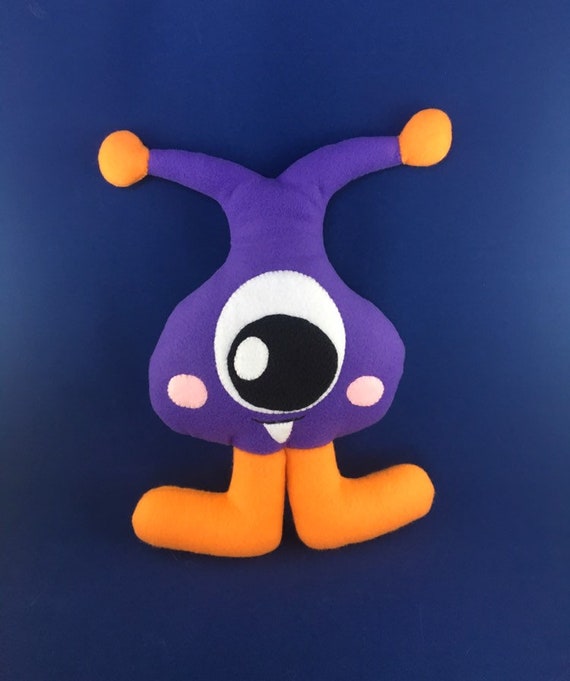 purple monster stuffed animal