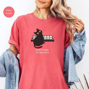 Funny Mahjong Cat Shirt, Don't Stare At My Rack Mahjong Player Gift, Sarcastic Tile Game Tee, Mahjong Lover Shirt, Black Cat Mahjong Gift image 12