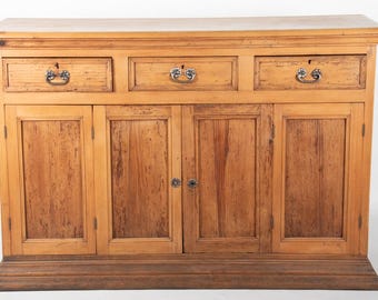 Antique English Pine Cupboard