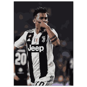 Paulo Dybala  poster - premium artwork for fans