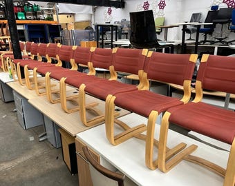 Sillones de diseño ISKU con estructura en voladizo - Fabricados en Finlandia - Alta calidad