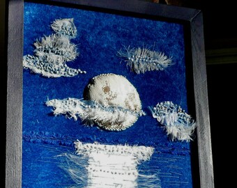 Mediterran Mond - Wandkunst