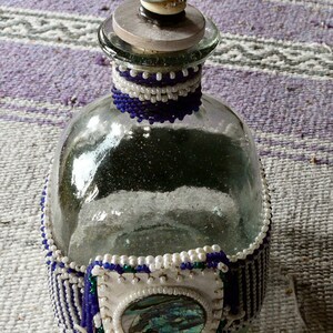 Tequila Anyone? - Beaded bottle