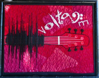 Spannung - Musik Kunst Wandbehang