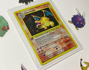 CHARIZARD - 4/102 - Base Set - Holo - Pokemon Card - Exc / Near