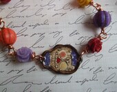Colorful Sugar skull Bracelet