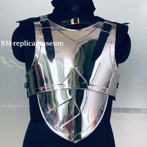 Medieval Armor Breastplate Steel Cuirass Chest Armour Reenactments LARP Cosplay Role Play Body Armor Halloween Costume Completely Handmade