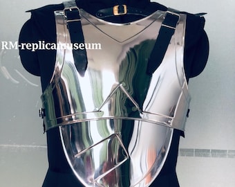 Handmade Steel Breastplate: Medieval Cuirass Armor for LARP, Reenactment