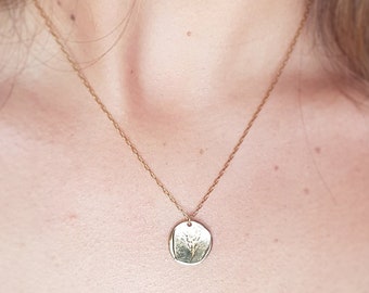 Layered necklace, Gold necklace dainty, Gold layered necklace, Gold necklace, Coin necklace, Gold disc necklace, Gold coin necklace, Charm