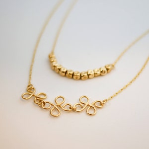 Gold necklace set, Gold layered necklace, Layered necklace set, Boho necklaces, Boho gold necklace, Gold necklaces, Dainty gold necklaces