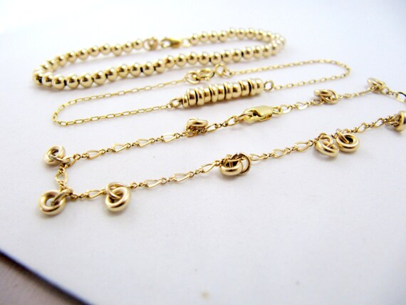 Gold bracelets, Bracelet set, Layered bracelets, Gold beaded bracelets, Gold boho bracelets, Gold bracelet set, Dainty gold bracelet