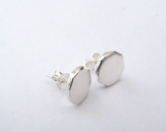 Sterling silver earrings, Stud earrings, Silver stud earrings, Small silver earrings, Minimalist earrings, Round earrings, Post earrings