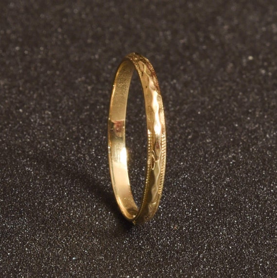Wedding ring Stacked wedding ring Women's wedding ring | Etsy