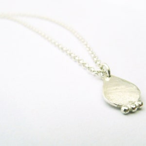 Layered necklace, Silver necklace, Silver layered necklace, Silver charm necklace, Dainty silver necklace, Silver drop necklace, Boho