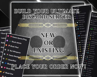Custom Discord Server Setup: Tailored Gaming, Community, Business & More