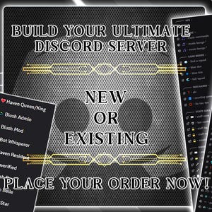 Custom Discord Server Setup: Tailored Gaming, Community, Business & More