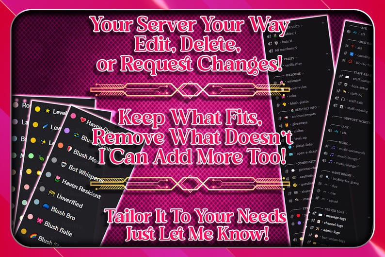 Blush Haven Discord Server: Ready-to-Use Community Hub image 2